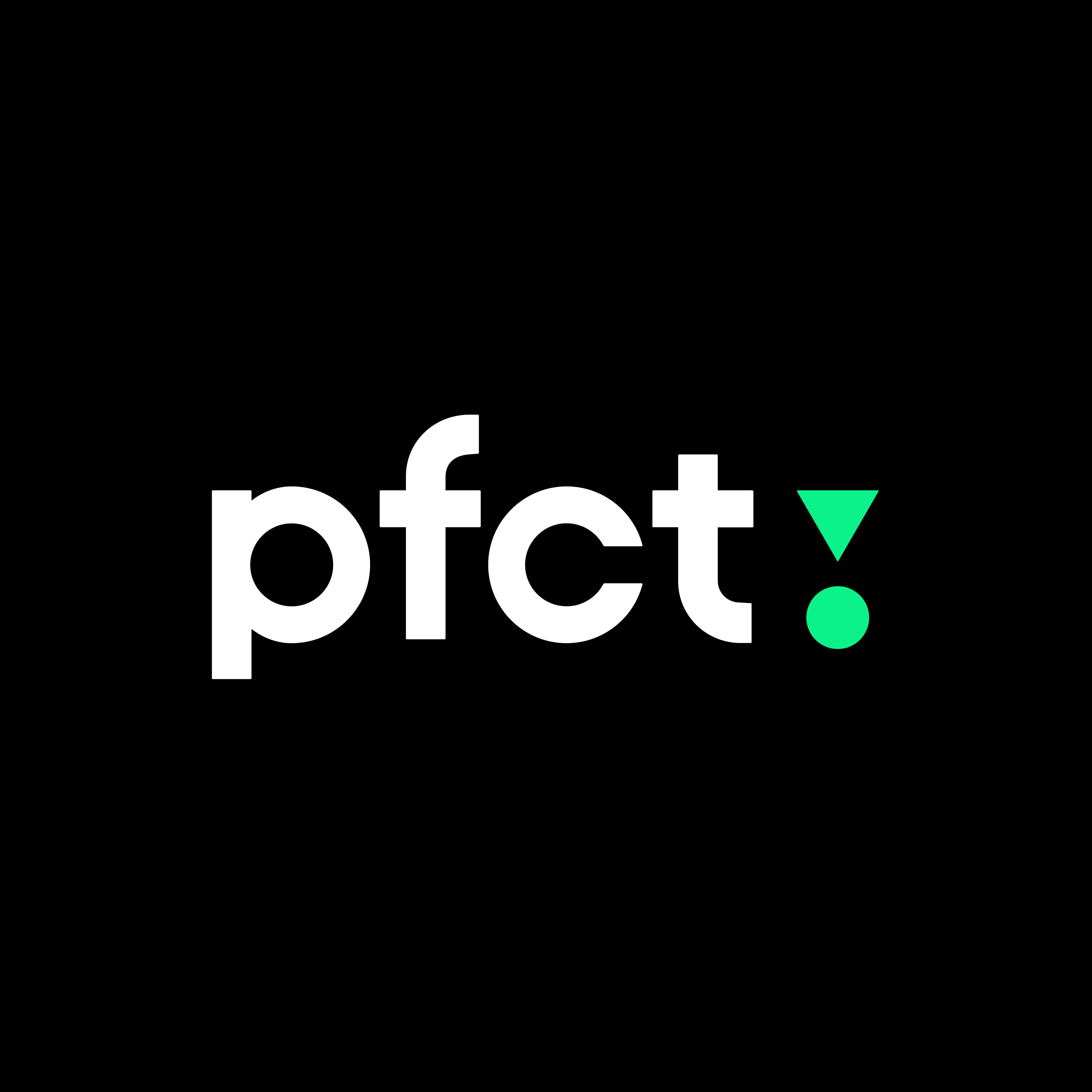 피에프씨테크놀로지스(PFCT) 공식 로고